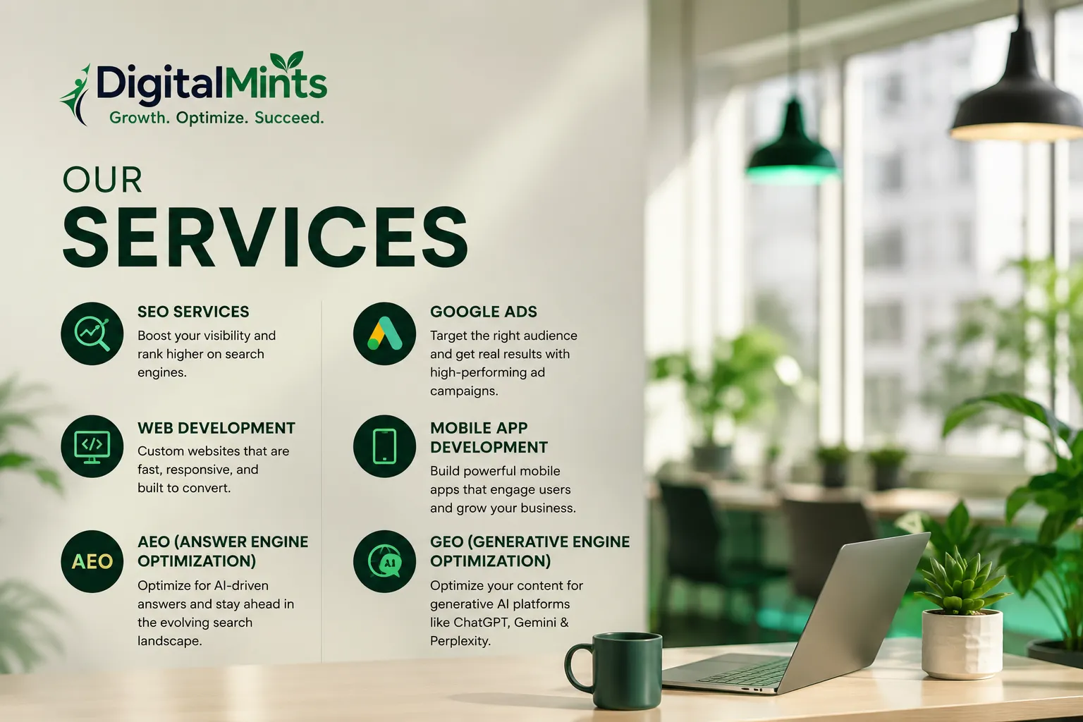 Portrait of a DigitalMints team leader in their Pune office, representing the agency behind DigitalMints