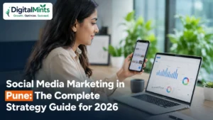 Social media manager planning a content strategy for a Pune business.