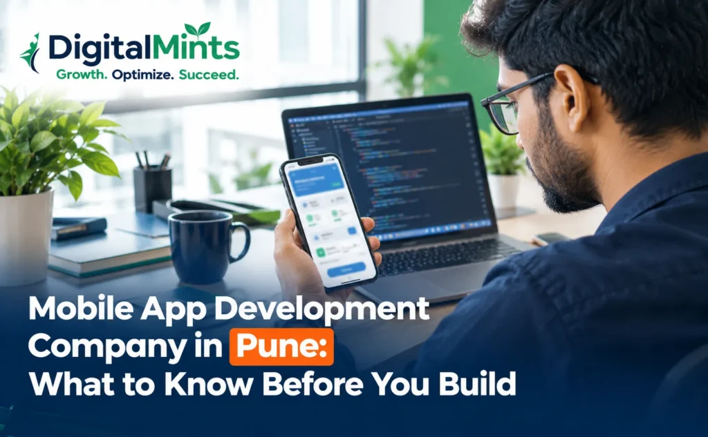 App developer building a mobile application for a Pune business.