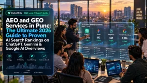 AEO and GEO services in Pune ultimate 2026 guide to proven AI search rankings on ChatGPT Gemini and Google AI Overviews by DigitalMints.